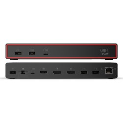 Lenovo ThinkPad USB4 Smart Dock 5500 (40BC0135EU) Jungčių stotelė, Eclipse Black