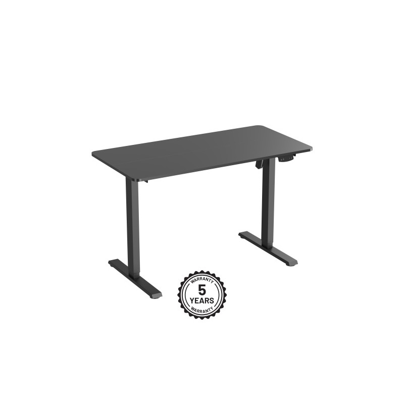 Reguliuojamo aukščio stalas Up Up Frigg Juodas