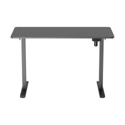 Reguliuojamo aukščio stalas Up Up Frigg Juodas
