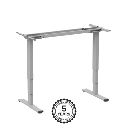 Reguliuojamo aukščio stalo rėmas Up Up Bjorn II, Pilkas