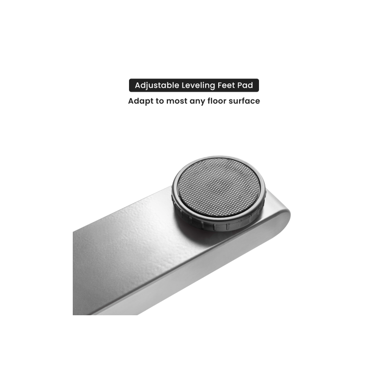 Reguliuojamo aukščio stalo rėmas Up Up Bjorn II, Pilkas