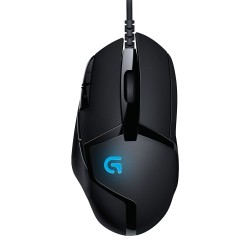 Logitech G402 Hyperion Fury Laidinė žaidimų pelė USB-A 4000 DPI, Juoda