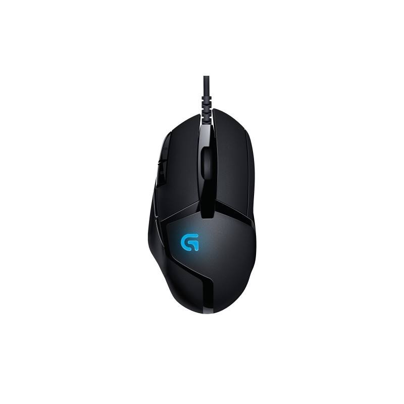 Logitech G402 Hyperion Fury Laidinė žaidimų pelė USB-A 4000 DPI, Juoda