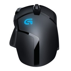 Logitech G402 Hyperion Fury Laidinė žaidimų pelė USB-A 4000 DPI, Juoda