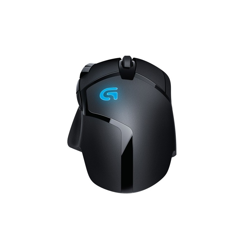 Logitech G402 Hyperion Fury Laidinė žaidimų pelė USB-A 4000 DPI, Juoda
