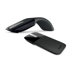 Pelė belaidė Microsoft Wireless Arc Touch Mouse (RVF-00056), juoda