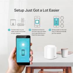 TP-Link DECO X20(3-pack) AX1800 Whole Home Mesh Wi-Fi 6 tinklo sistema (SPEC)