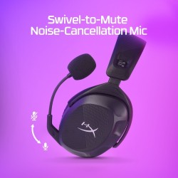 HyperX Cloud Stinger 2 Belaidės žaidimų ausinės, Juoda