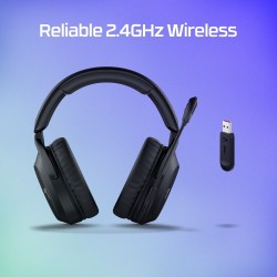 HyperX Cloud Stinger 2 Belaidės žaidimų ausinės, Juoda