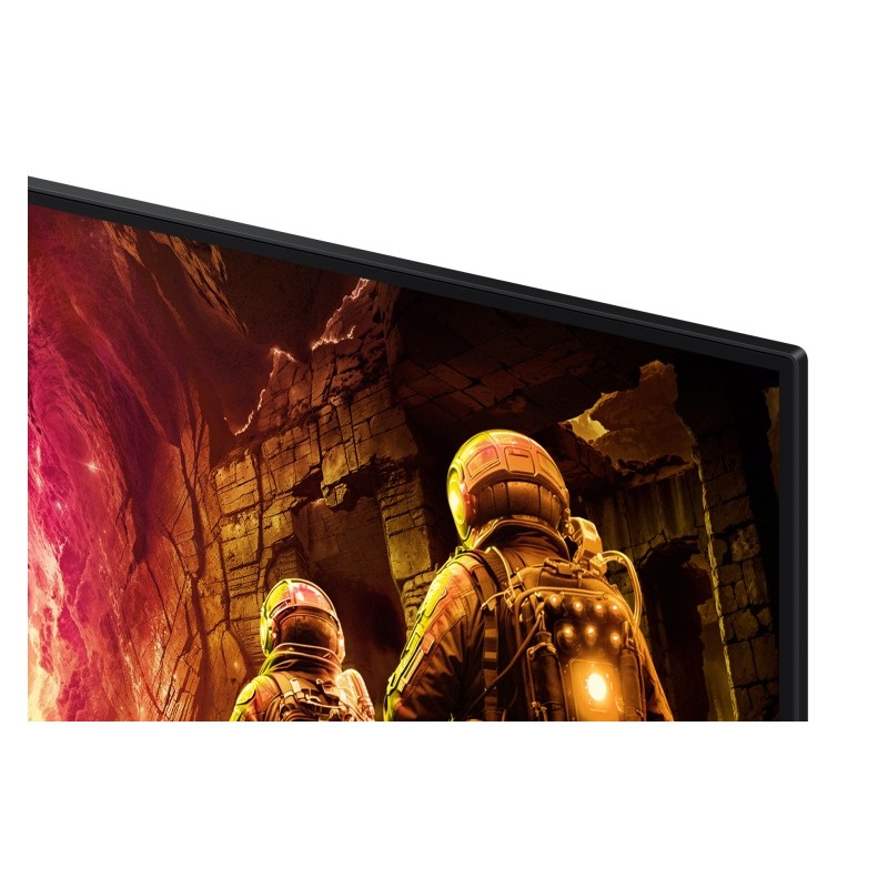 Samsung Odyssey G5 G50F Monitorius 32'' IPS QHD 2560x1440, 1 ms, 300 cd/m2, 180 Hz, Juoda