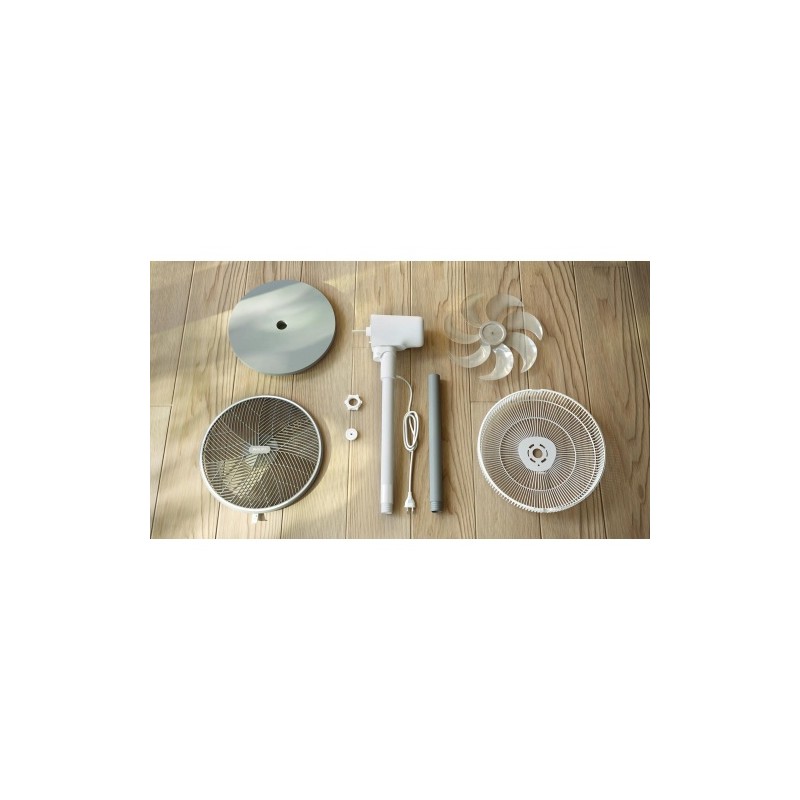 Philips 2000 Series CX2550/00 Pastatomas ventiliatorius, Balta/Pilka
