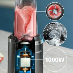 Philips 5000 Series HR2767/00 Trintuvas, 0.7 L, 1000 W, Juoda