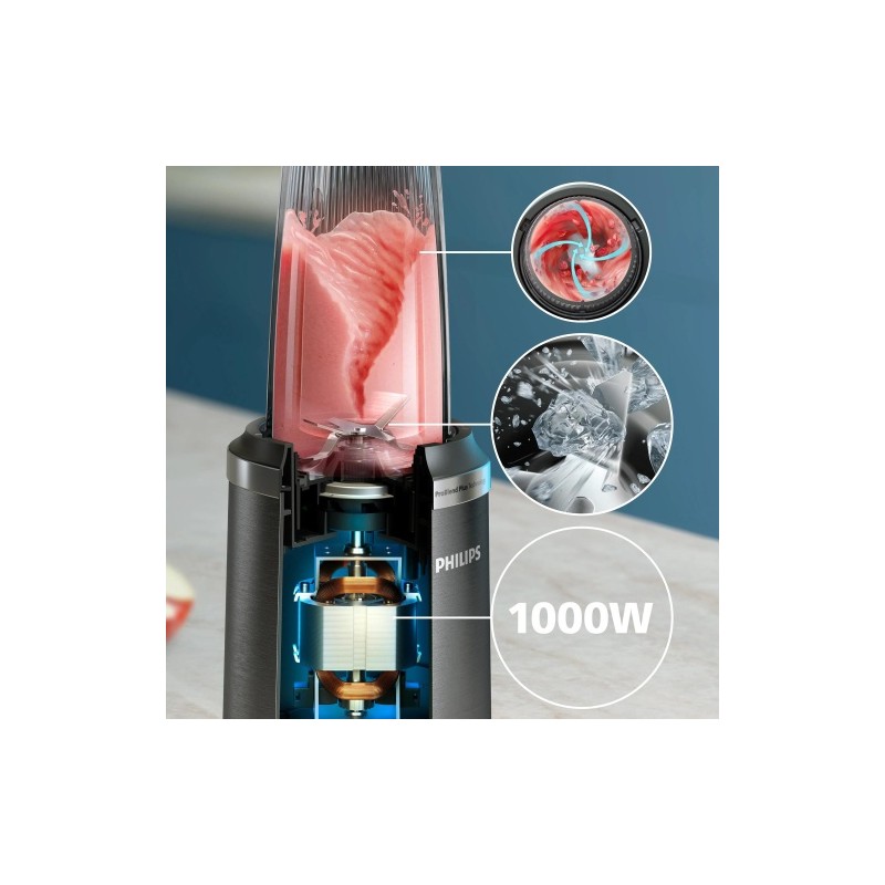 Philips 5000 Series HR2767/00 Trintuvas, 0.7 L, 1000 W, Juoda