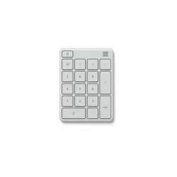 Skaičių klaviatūra Microsoft Bluetooth Number pad Monza (23O-00022), pilka