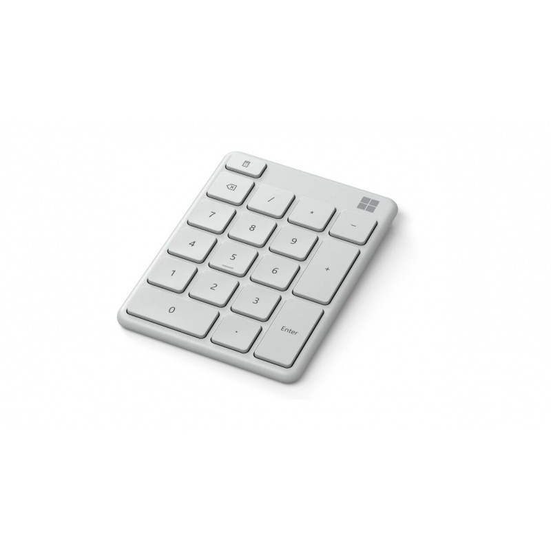 Skaičių klaviatūra Microsoft Bluetooth Number pad Monza (23O-00022), pilka