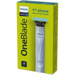 Philips OneBlade 1st Shave QP1324/20 Plaukų skustuvas, Sky Blue