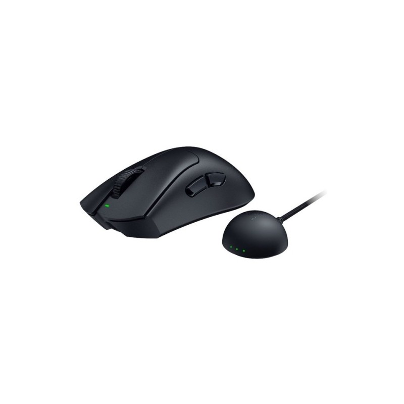 Razer DeathAdder V4 Pro Belaidė žaidimų pelė RF Wireless + USB-A, 45000 DPI, Juoda