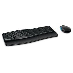 Klaviatūra belaidė Microsoft Wireless Sculpt Comfort Desktop (EN-RU) (L3V-00017), juoda