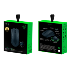 Razer Viper V4 Pro Belaidė žaidimų pelė RF Wireless, 50000 DPI, Juoda