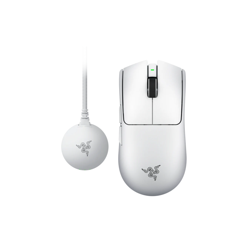 Razer Viper V4 Pro Belaidė žaidimų pelė RF Wireless, 50000 DPI, Balta