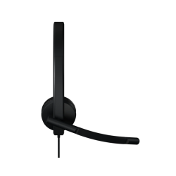 Logitech H570e Stereo MS Teams Laidinės ausinės USB-A, Juoda