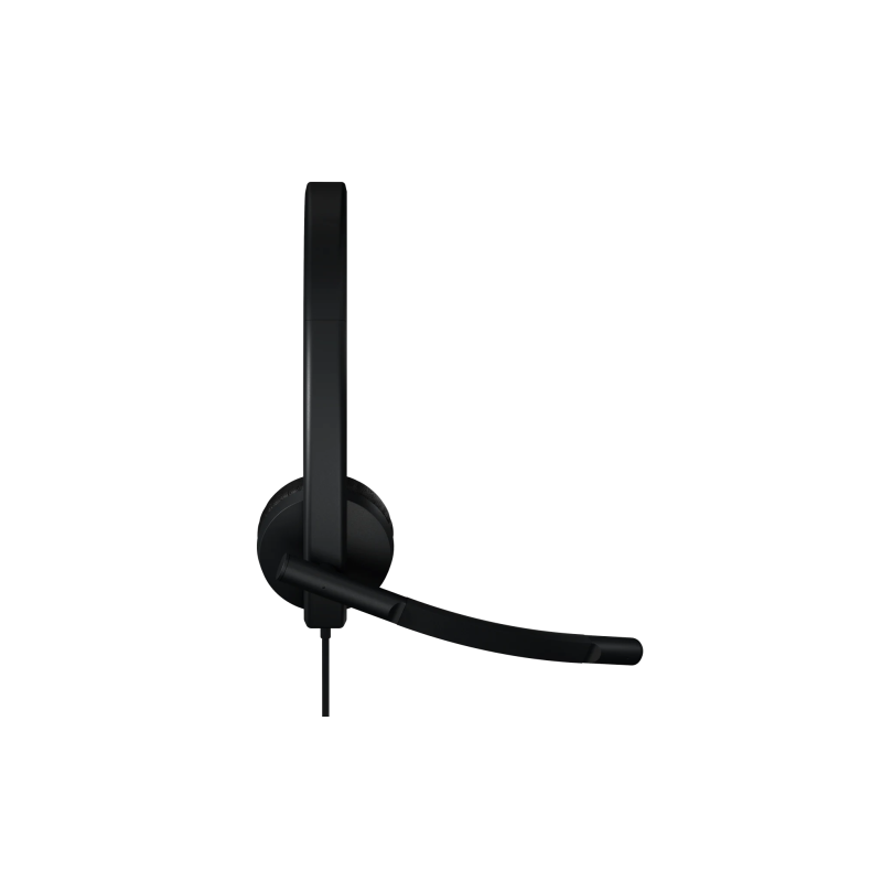 Logitech H570e Stereo MS Teams Laidinės ausinės USB-A, Juoda