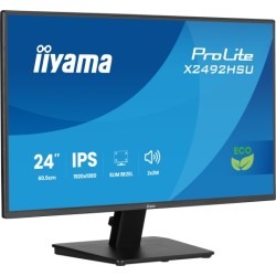 iiyama ProLite X2492HSU-B1 Monitorius 24'' IPS, FHD 1920x1080, 3 ms, 300 cd/m2, 120 Hz, Juoda