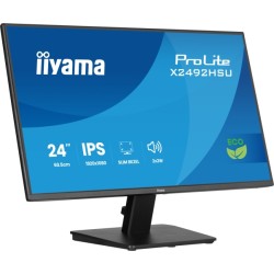 iiyama ProLite X2492HSU-B1 Monitorius 24'' IPS, FHD 1920x1080, 3 ms, 300 cd/m2, 120 Hz, Juoda