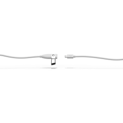 Logitech Rally Mic Pod Extension Cable, 10 m, White