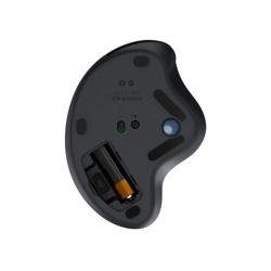 Logitech ERGO M575 Wireless Trackball for Business Belaidė pelė RF Wireless+BT, 2000 DPI, Graphite