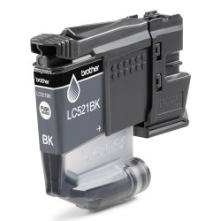 Brother LC-521BK (LC521BK) Rašalinė kasetė, Juoda