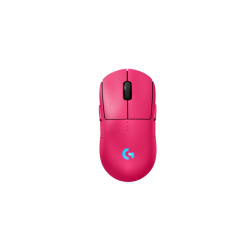 Logitech G Pro 2 Lightspeed Belaidė žaidimų pelė RF Wireless 44000 DPI, Magenta