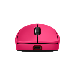 Logitech G Pro 2 Lightspeed Belaidė žaidimų pelė RF Wireless 44000 DPI, Magenta