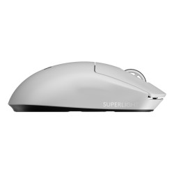 Logitech G PRO X Superlight 2 Belaidė žaidimų pelė, RF Wireless, 44000 DPI, Balta