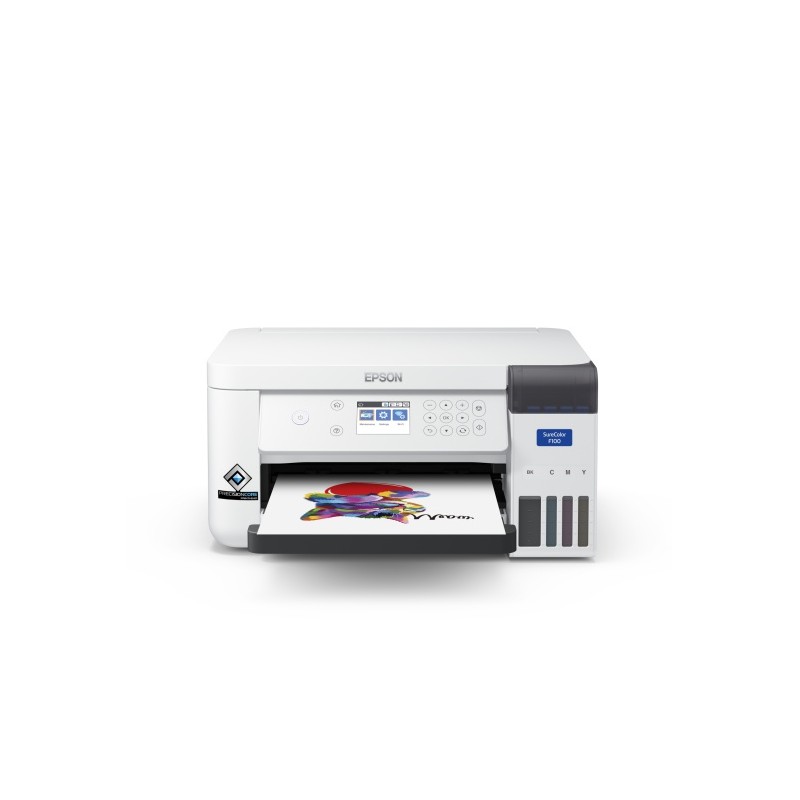 Epson SureColor SC-F100 Dažų sublimacijos spausdintuvas spalvotas A4 USB Wi-Fi Ethernet LAN