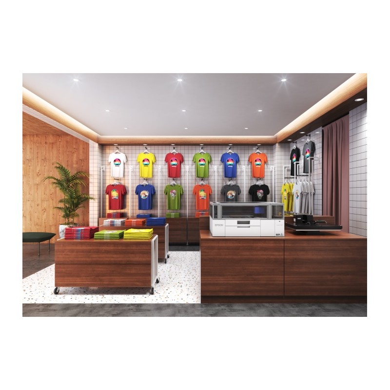 Epson SureColor SC-F1000 DTG & DTFilm Hybrid Spausdintuvas rašalinis spalvotas USB Wi-Fi Ethernet