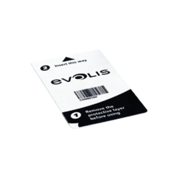 Evolis ACL003a-01 Zenius Primacy Adhesive Cleaning Card Single