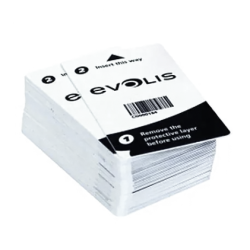 Evolis ACL003 Zenius Primacy Adhesive Cleaning Card (50)
