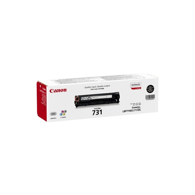 Canon CRG 731 (6272B002) Lazerinė kasetė, Juoda (SPEC)