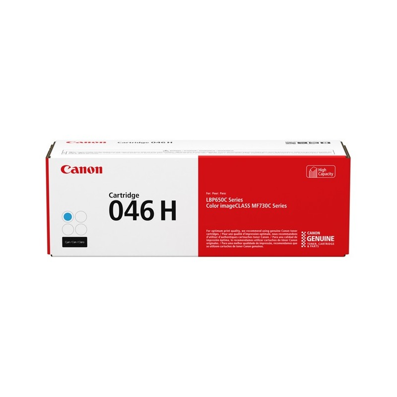 Canon CRG 046 H (1253C002), žydra kasetė lazeriniams spausdintuvams, 5000 psl. (SPEC)
