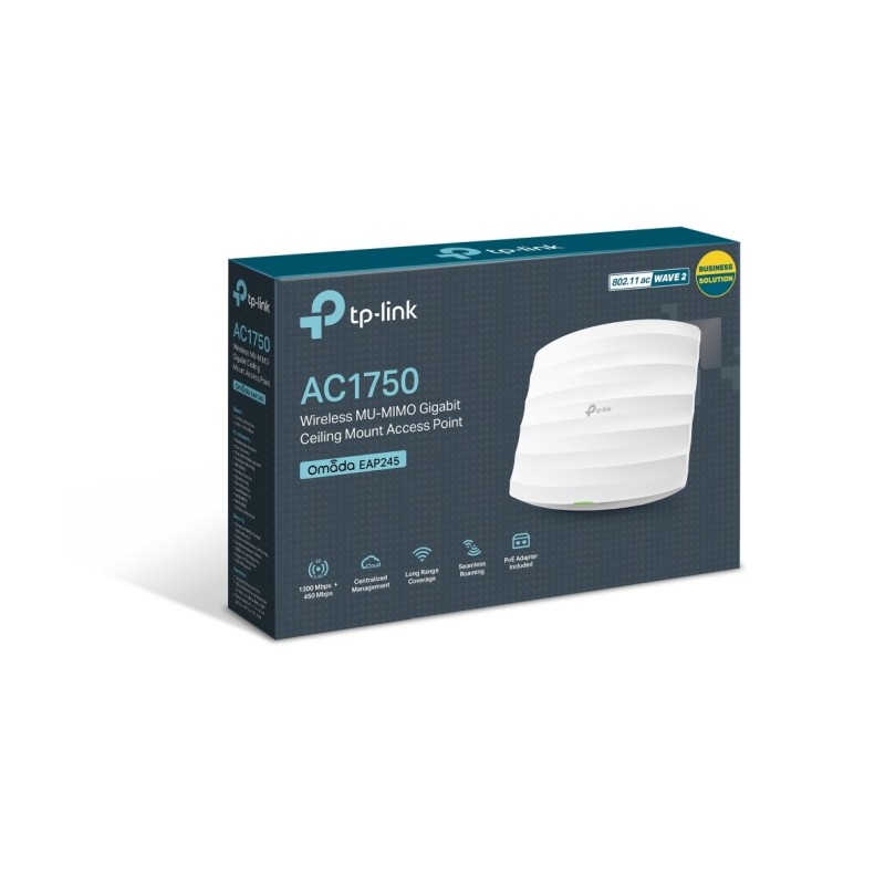 TP-Link Omada AC1750 Wireless MU-MIMO Gigabit Ceiling Mount Prieigos taškas