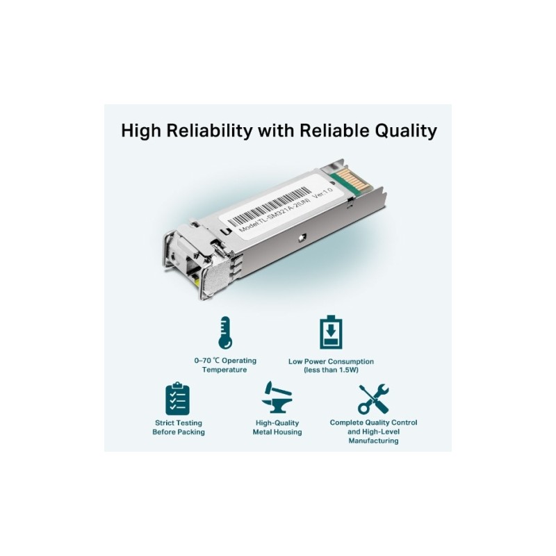 TP-Link Omada 1000Base-BX WDM Bi-Directional SFP Modulis