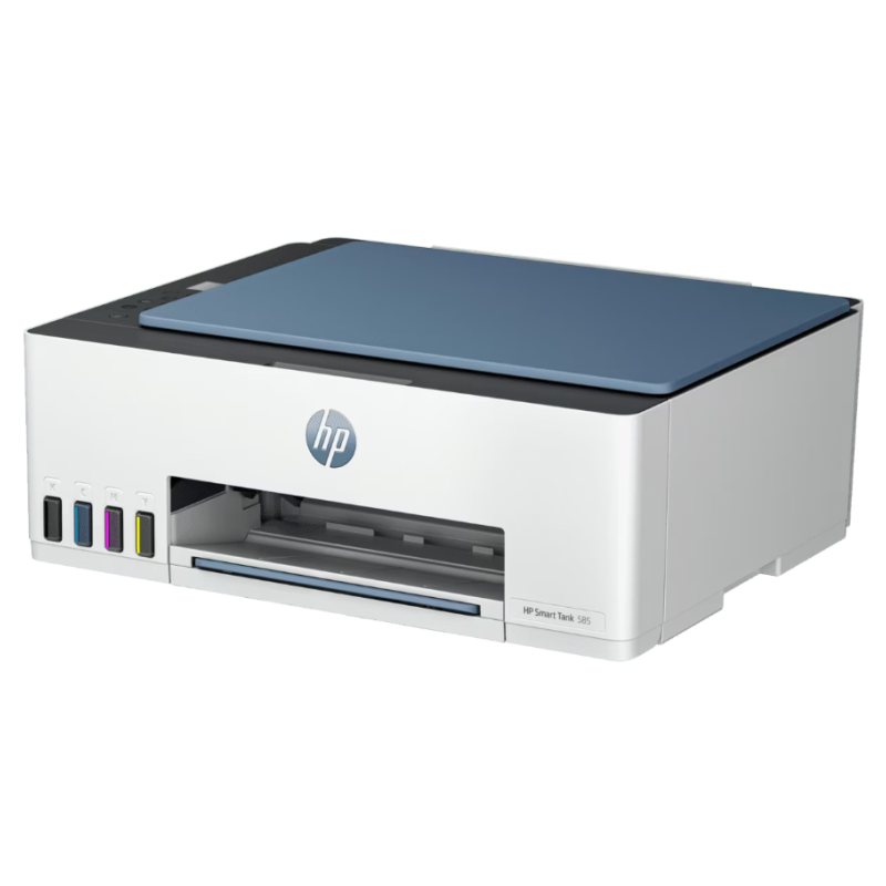 HP Smart Tank 585 AiO Spausdintuvas rašalinis spalvotas MFP A4 16 ppm USB Wi-Fi (SPEC)