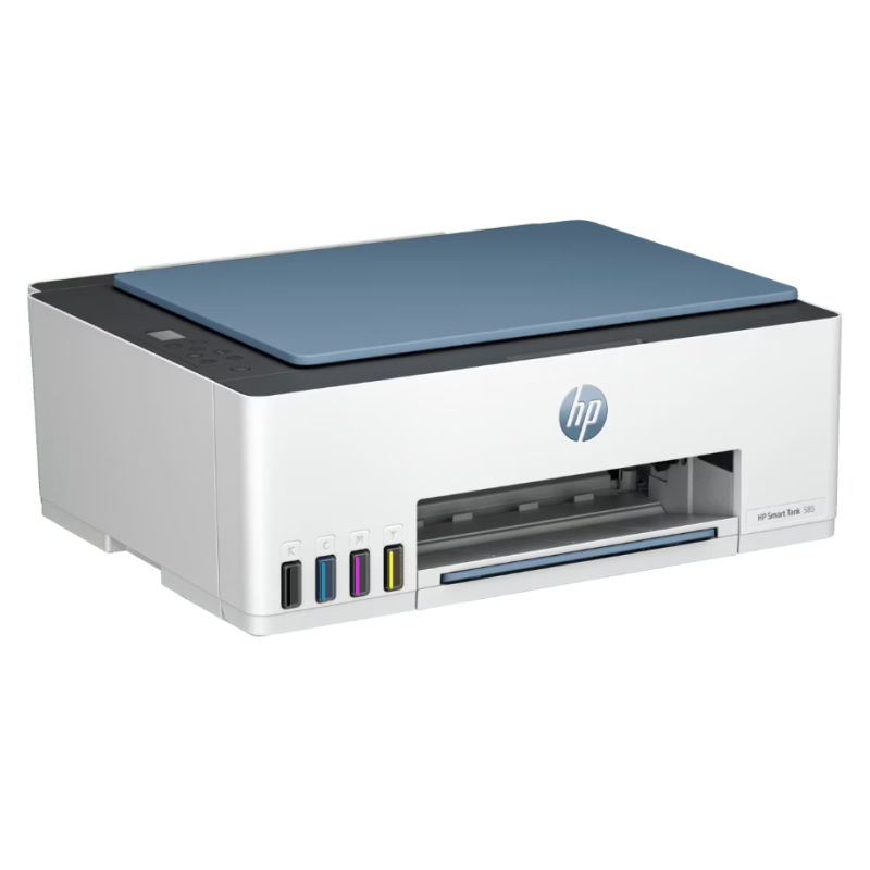 HP Smart Tank 585 AiO Spausdintuvas rašalinis spalvotas MFP A4 16 ppm USB Wi-Fi (SPEC)