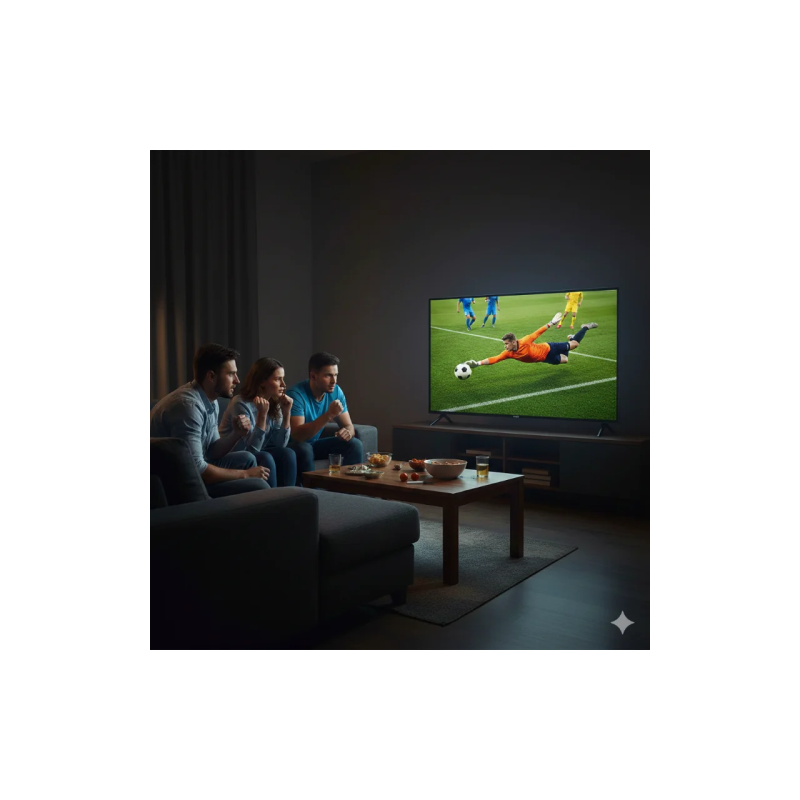 Aiwa TS-651N Televizorius 65'' LED 4K UHD 3840x2160 Smart TV, Juoda