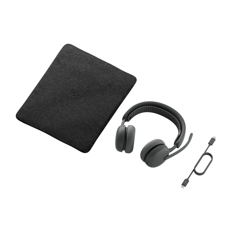 Logitech Zone Wireless 2 ES for Business MS Teams Belaidės ausinės, Bluetooth, Graphite