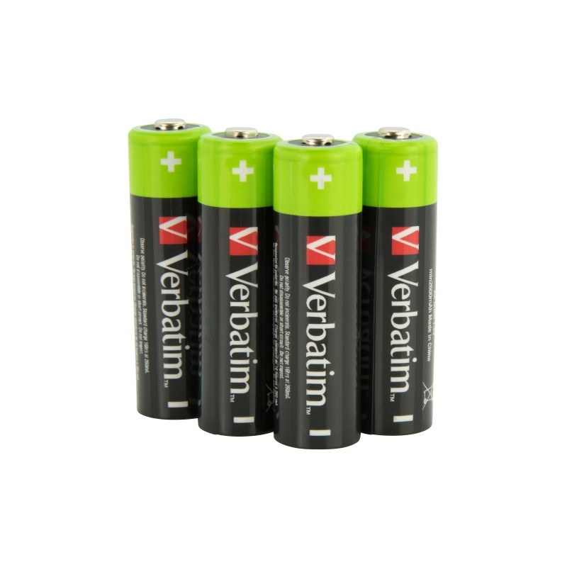 Verbatim 49517 Įkraunamos baterijos NiMH AA HR6 2500mAh (4 vnt pakuotėje)