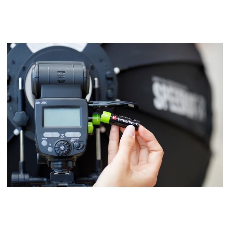 Verbatim 49517 Įkraunamos baterijos NiMH AA HR6 2500mAh (4 vnt pakuotėje)
