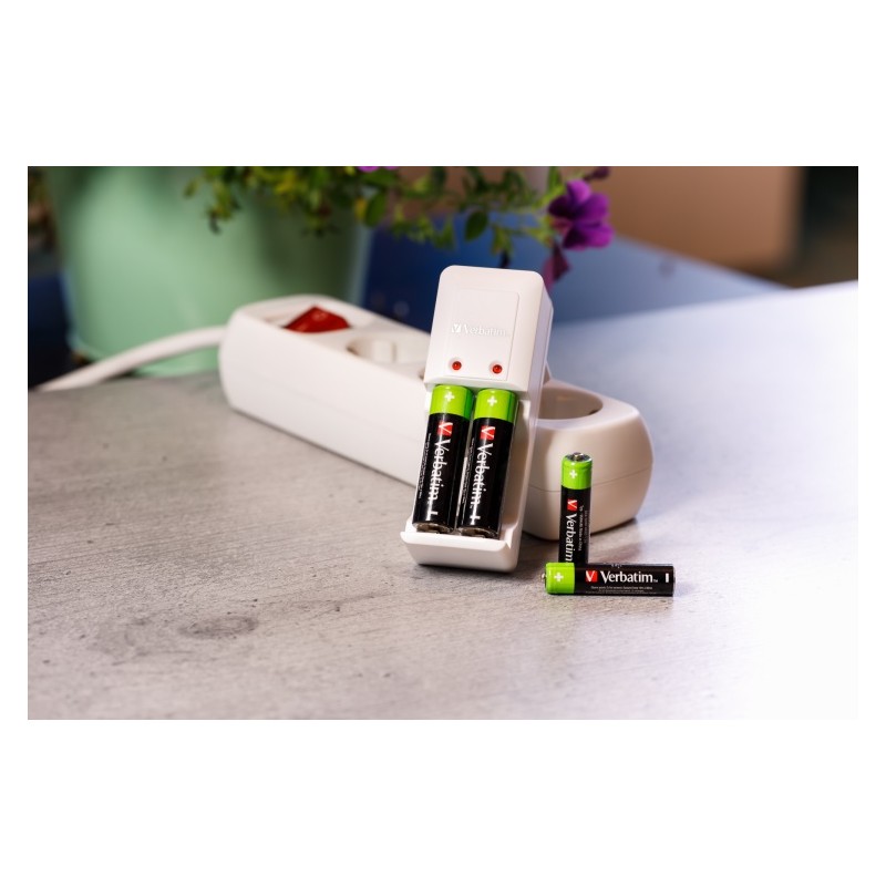 Verbatim 49517 Įkraunamos baterijos NiMH AA HR6 2500mAh (4 vnt pakuotėje)