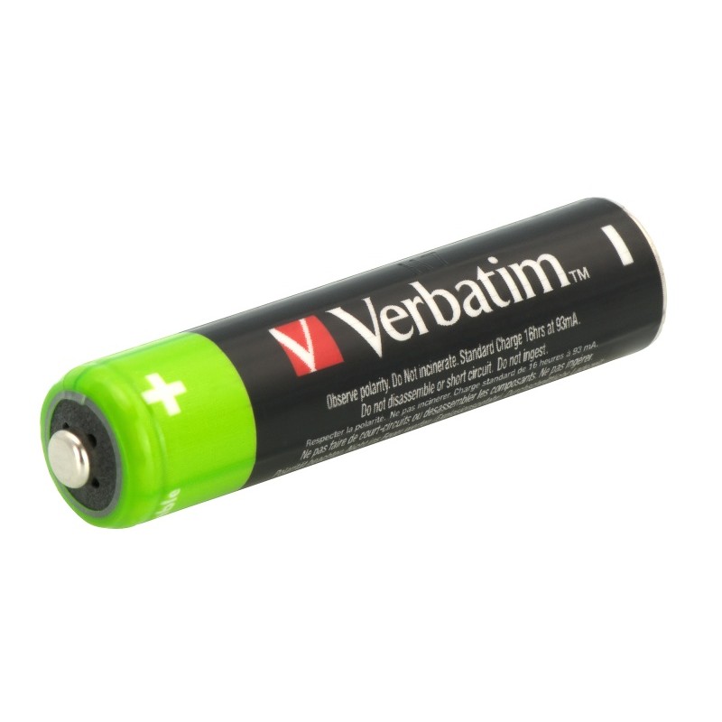 Verbatim 49514 Įkraunamos baterijos NiMH AAA HR03 950mAh (4 vnt pakuotėje)